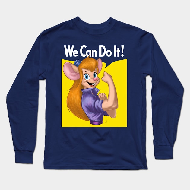 Golly, We Can Do It! Long Sleeve T-Shirt by Bigchrisgallery